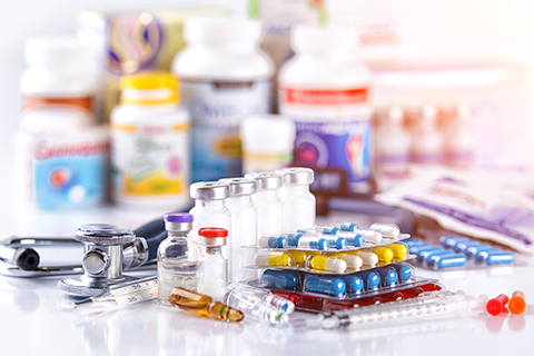 Division de la pharmacie et médicament 